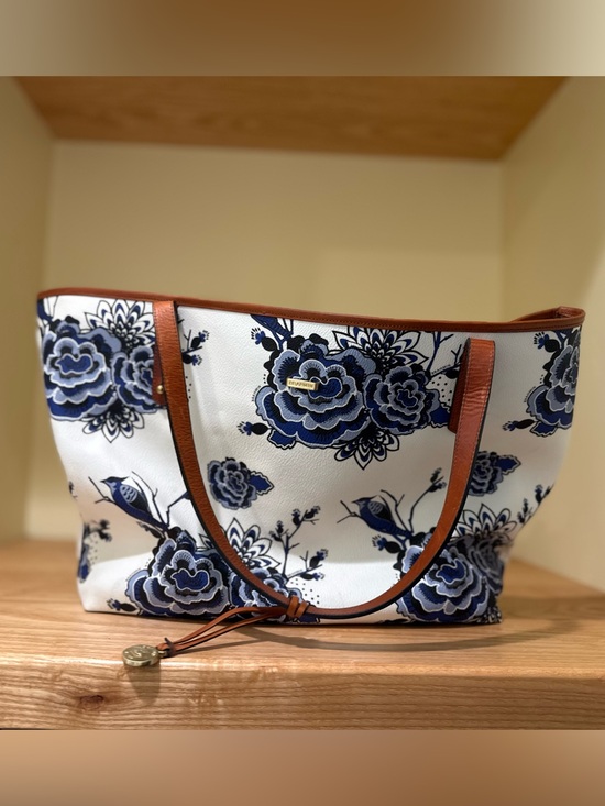Brahmin Handbags - Rare Brahmin All-Day Tote in Blue Delft